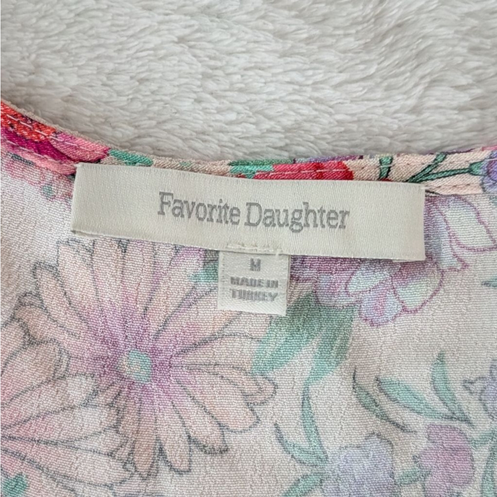 Favorite Daughter The Gwen Top Floral Sleeveless Blouse - Medium - Picture 4 of 8